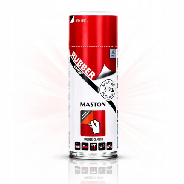 MASTON RUBBER COMP GUMA W SPRAYU 400ml CZERWONA SATYNA